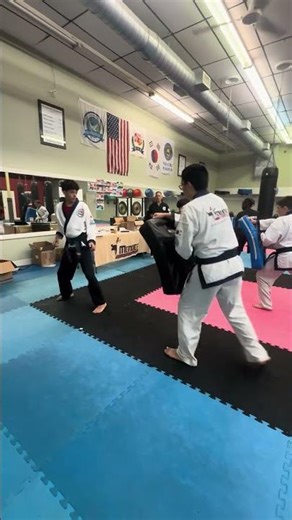 Sharpening our weapons! 🔥 The slide-up sidekick is all about precision, power, and perfect timing.