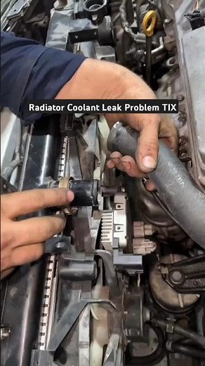 Radiator Coolant Leak PROBLEM Solved Today