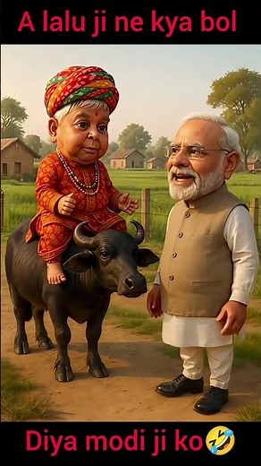 Modi ji vs lalu ji . lalu ji ne modi ji ko a kya bol diya 🤣😁,#modi