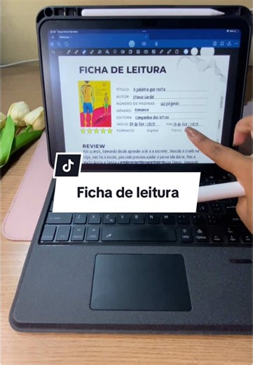 Mais uma leitura concluída! 🥰 #calligraphr #ipad #ipad #ipad10 #plannerdeleitura