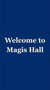 Welcome to Magis Hall at Creighton University