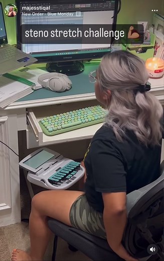 Join the #StenoStretchChallenge for Students