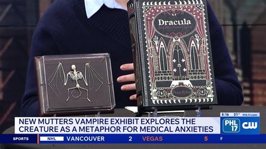 Vampirism pop up at Mutter Museum