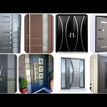 Beautiful aluminum door designs | Best aluminium door ideas for home