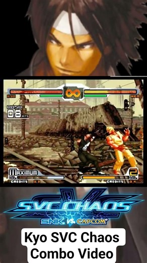 Combo Kyo SVC Chaos. Subscribe to watch more combos! #capcomvssnk #snkvscapcom #kyokusanagi