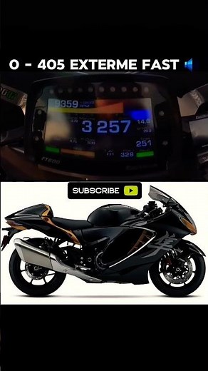 HAYABUSA FROM HELL: 0-405 MPH TURBO CHARGED! (MY LIFE FLASHED)