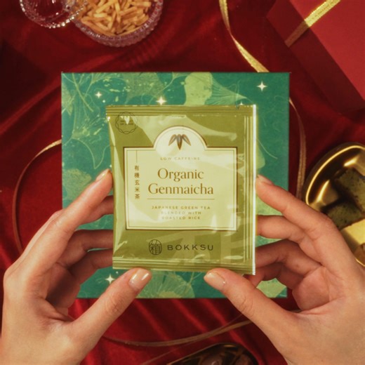 You subscribe to Bokksu for the holidays, and your first box arrives looking like a gift. 🎁 A festive Washi box filled with free surprises inside, perfect for celebrating the season! | Bokksu