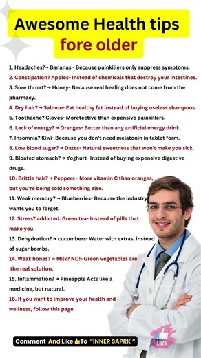 Natural Health Tips Doctors Rarely Explain