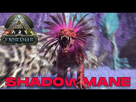 HOW TO EASILY TAME A SHADOWMANE in ARK: FJORDUR