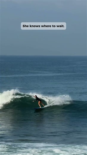 Canggu surfing, woman rides clean waves. #surf #surfing #waves #canggu #pererenan #surfers #ocean