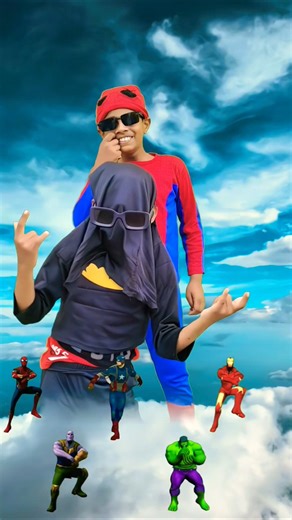 Cool Batman | Spider-Man dancing with Avengers #spiderman #marvel #youtubeshorts