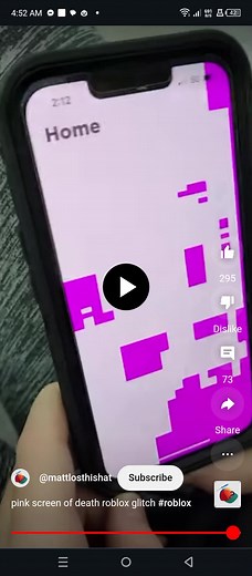 Roblox and iPhone Pink Screen Glitch Solutions