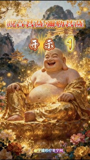 弥勒佛示现·开示世人 在本次催眠中，个案由经🪷观音菩萨甘露水加持， 🙏以弥勒佛示现，智慧开示~🙏 #观音菩萨 #智慧人生 #修行 #弥勒佛 #催眠