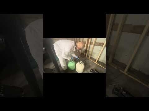 DIY spray foam application (froth pack)