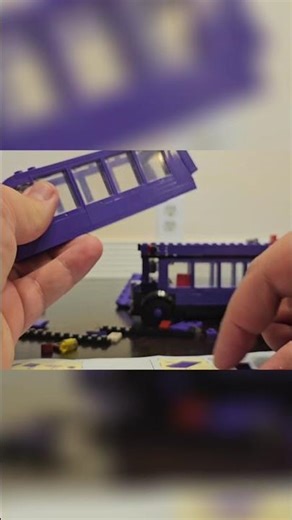 Building a Cool Lego Bus Brick by Brick! #shorts