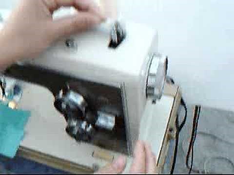 How to fill a bobbin on a Kenmore vintage sewing machine