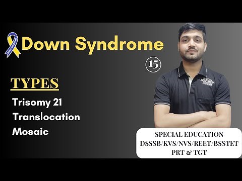 Understanding the 3 Types of Down Syndrome | Trisomy 21, Translocation & Mosaic ( MR/ID/IDD )
