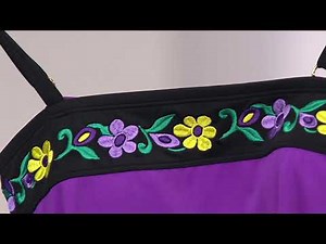 Fit 4 U Embroidered Bandeau Tankini with Short on QVC