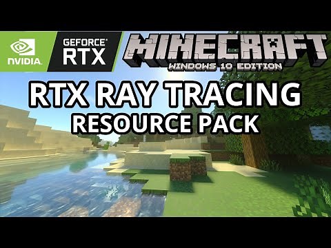 Minecraft Windows 10 - RTX Ray Tracing Resource Pack (Bedrock Shaders) Minecraft RTX Gameplay