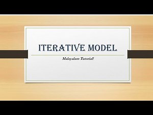 Iterative Model | Software Engineering | SE | Malayalam Tutorials