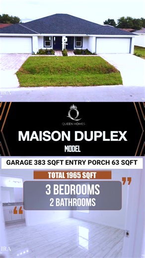 🏡 The Maison Duplex by Queen Homes 🌟 Double the style, double the comfort! The Maison Duplex is the perfect blend of luxury and practicality, offering two modern, well-designed units under one roof. Ideal for families, investors, or shared living, this model is as versatile as it is stunning. ✨ Key Features: 🌟 Separate, spacious units for ultimate flexibility 🌟 Elegant finishes and functional layouts 🌟 A perfect balance of privacy and togetherness Discover the possibilities with the Maison 