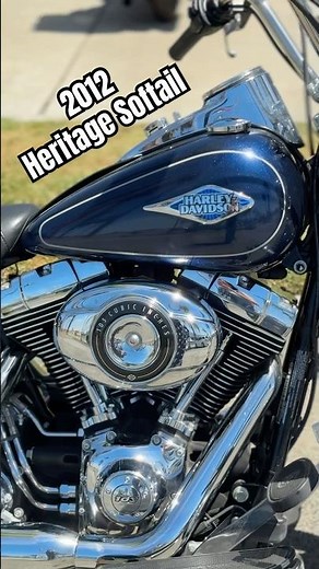 2012 Heritage Softail | Big Blue Pearl