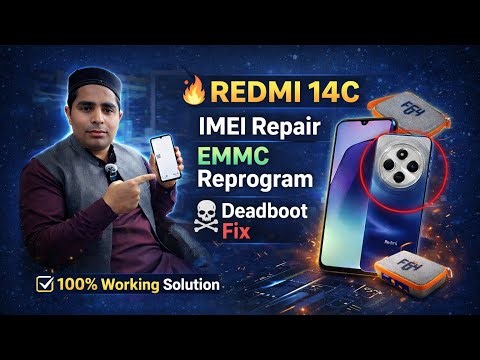 Redmi 14C Imei Repair - Redmi 14C Deadboot Fix - F64 Box Tutorial 2026