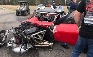 Corvette 1964 158 Mph Fly Crash Burn