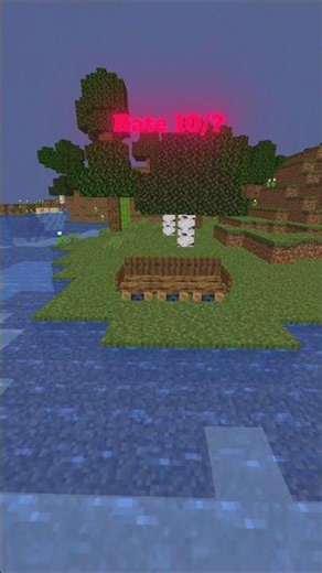 Minecraft Realistic Bench🔥😮 #shorts #minecraft #build