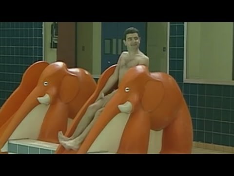 Bean Goes to The Swimming Pool | Mr. Bean Official