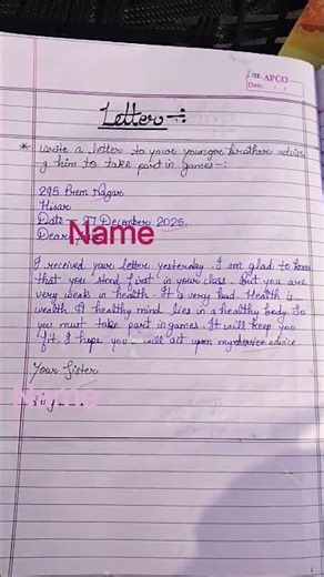 Easy letter👍🏻👍🏻✅