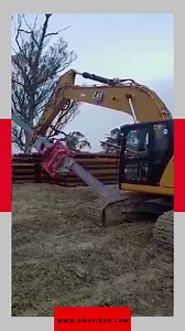 Side Clamp Vibratory Hammer, can grab, grip, and drive the sheet and tube piles with its sophisticated design. It is capable to accomplish the whole pile driving process without the need for manual handling of the piles or assisting machinery. - It has simple and strong 360° rotating and /- 30° tilting mechanism - It is effective in open areas and confined spaces or in limited headroom - Side and bottom clamping the sheet and tube piles For Further Info: OMS Pile Driving Equipment 📧 oms@omsvibr