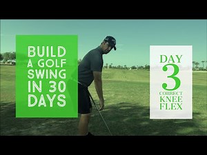 KNEE FLEX AND HIP BEND | BUILD YOUR SWING IN 30 DAYS || Jared Danford Golf