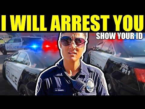 (WOW) LYING CRIMINAL COPS GO CRAZY & THREATEN ARREST
