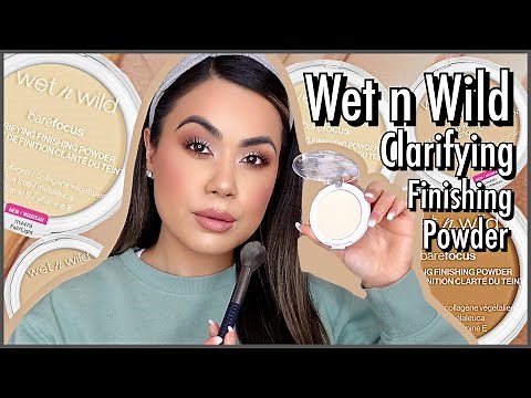 Wet n Wild Bare Focus Clarifying Finishing Powder Review