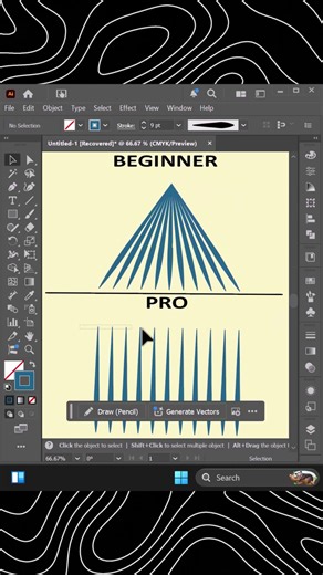 Adobe Illustrator 2026 - Tip to join two or more lines like a PRO #adobeillustrator #graphicempire