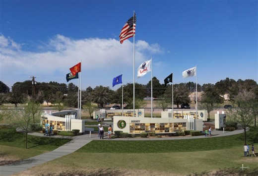 El Paso County celebrates completion of new veterans memorial