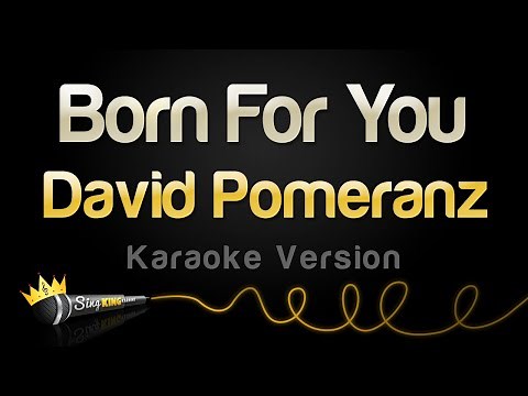 David Pomeranz - Born For You (Karaoke Version)