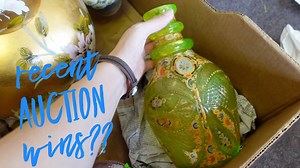 I spent some time at the shop digging through our recent auction wins. We've acquired some great pieces recently. | Crazy Lamp Lady