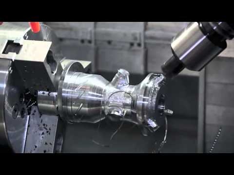 EMCO Millturn CNC Machining Video