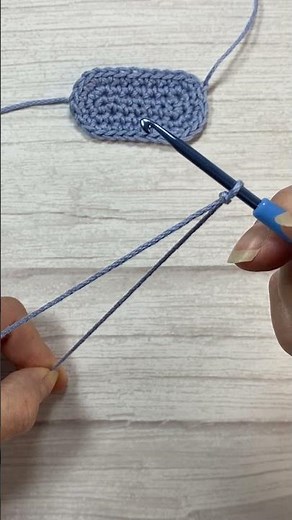 How to crochet oval shape Part 1 - Oval starting chains