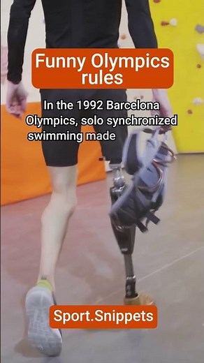 🏊‍♂️ Solo Synchronized Swimming: Artistic Water Routines in the 1992 Barcelona Olympics 🏊‍♀️🤽‍♀️