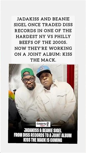 Jadakiss and Beanie Sigel Reunite❤️ #short