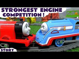 Thomas and Friends Strongest Engine on Great Racing Track