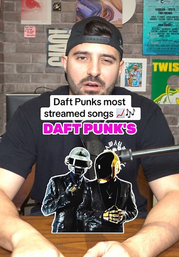 Daft Punks most streamed songs 📈🎶 . #daftpunk #edmmusic | around the world