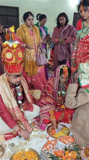 Bridal Marriage Rituals #bridal #marriage #wedding #shorts #trending #viral