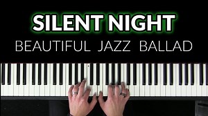 5.3K views · 352 reactions | Learn to play "Silent Night" in a jazz ballad style with diatonic 7th chords, extensions, alterations, secondary dominants & reharmonization  | Piano With Jonny | Facebook
