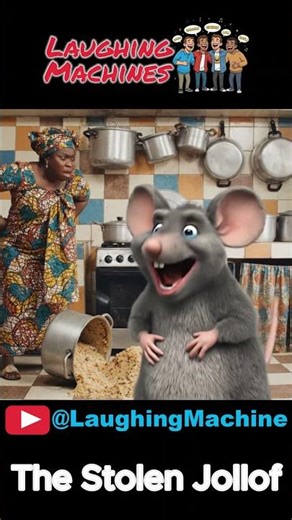 Nigerian Woman Catches Thief Mouse Eating Her Jollof 😂🐭🔥