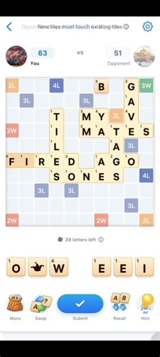 Can You Find the High Score Word? | Scrabble Word Challenge #mobilegaming #gaming #satisfying #funny