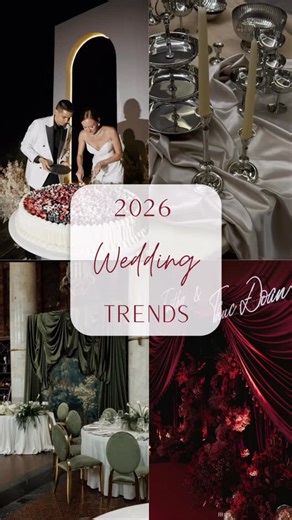 KANSAS CITY EVENT VENUE on Instagram: "The trends we can’t stop dreaming about ✨ (and yes… they’re defining what weddings are becoming) Draping everywhere 🤍 Flowing, layered fabric showing up throughout the day — at the ceremony, the head table, even the cake moment. Soft. Romantic. Designed to move and catch the light. Berry-covered cakes 🍓 Fresh berries as the statement. Mixed or monochromatic, tall or low, classic or interactive. Sweet, editorial, and effortlessly beautiful. Florals with pr